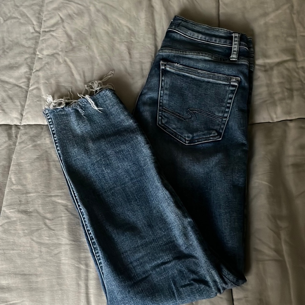 Silver Jean Calley Skinny Crop Jeans